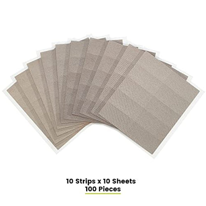 TRUE CABLE Copper Fabric Strips with Conductive Adhesive, EMI/RFI Shielding Tape