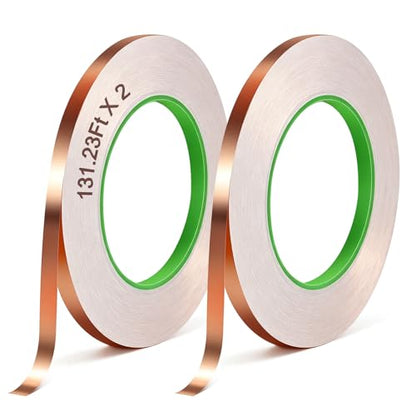 1/4 Inch X 262.47Ft Double-Copper Tape Conductive Adhesive