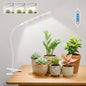 Kullsinss Clip-on Grow Lights for Indoor Plants, 57 LEDs 10W Plant Light - size: 1 Head-White