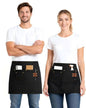 2-Pack Work Server Apron for Men Women with 3 Pockets for waiting staff