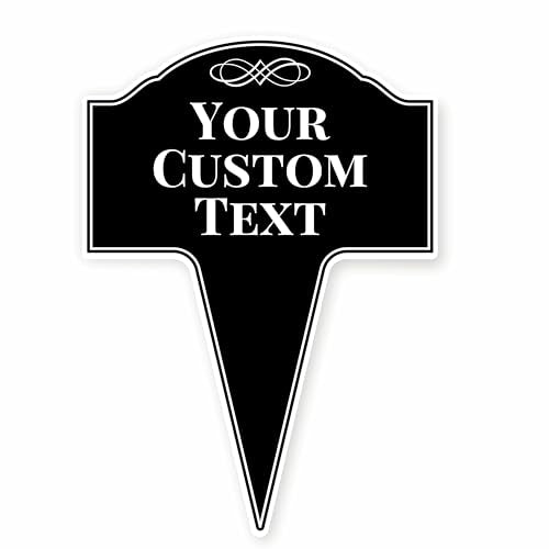 Personalized Aluminum Yard Stake Sign 10x14
