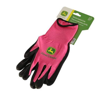 John Deere Nitrile Foam Palm Dipped Gloves LP42427