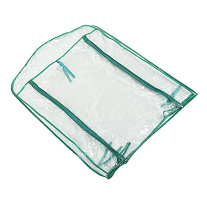 Greenhouse Replacement Cover, 69x49x92cm 2-Tier PVC