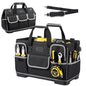 18 Inch Heavy Duty Tool Bag, 16-Pocket Tool Box Organizer, Black - color: Black, size: 18 Inch