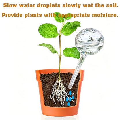 Plant Automatic Watering Devices, Clear Plastic Plant Self-Watering Bulb - color: B. Clear-6l4s