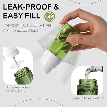 RNOAFMU Small Spray Bottle 2Pack, 2oz/60ml Travel Size