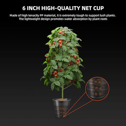Spider Farmer DWC Hydroponics Growing System Kit 2 Buckets for Indoor Plant - size: 2 Buckets + Top Drip Kit