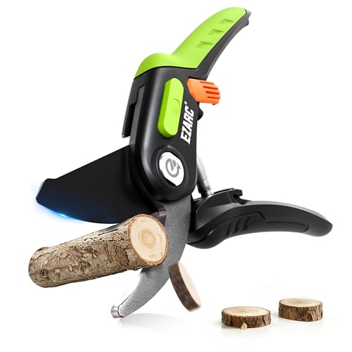 EZARC Bypass Pruning Shears, SK5 Steel Blade, 1 Inch Cut Capacity