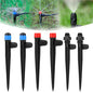 FULAIERGD60 Pcs Drip Irrigation Sprayer Emitters for 1/4" Irrigation Tubing