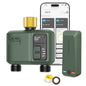 WiFi Water Timer 2 Zone for Garden Hose, Brass Inlet - size: 2 Outlet In