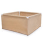 247Garden 3X3 Aeration Fabric Grow Bed/Raised Vegetable Flower Garden with PVC Frames (67-Gallon Tan) - size: Tan - 3FT X 3FT