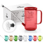 Small Watering Can Indoor Plants with Long Spout (1L, Red) - color: Red