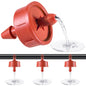 50pcs 2 GPH Pressure Compensating Drippers for Drip Irrigation - size: 2 GPH 50PCS