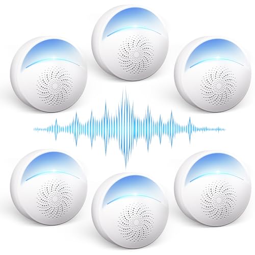 (2026 Upgraded) Ultrasonic Pest Indoor Repeller - Stronger Driving Force, Repellent for Mouse, Rats, Cockroaches, Spiders, Ants, Bugs, Plug-in Control Device, Silent Home Use (6 Pack)