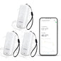 eMylo Zigbee Temperature Humidity Sensor-3 Pack, IP65 Waterproof