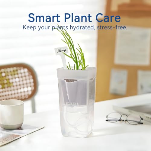16 Pack Upgrade 2" Small Self Watering Pots for Indoor Plants - size: 2'' Upgrade