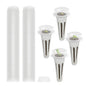 20 PCS Replacement Grow Baskets and Grow Domes Compatible with Aero Garden, Hydroponics Garden Accessories Basket Set,Plant Growing Container with Transparent Insulation Domes.