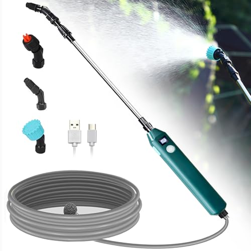 Battery Powered Sprayer Wand, 32" Electric Weed Sprayer Telescopic Wand
