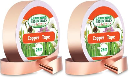 Copper Tape(4/5inchX82FT),Copper Foil Tape with Conductive Adhesive (Pack of 2) - size: 4/5inchX82FT (Pack of 2)
