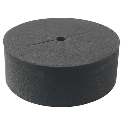 CHENJIN 40PCS 2 Inches Hydroponic Cloning Collar Water Absorbing Premium Grade Foam Fits Net Cups Inserts Hydroponic Growing Ring for DIY Seedling Box