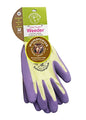 Womanswork Weeding Glove, Purple, Large - color: Purple, size: Large
