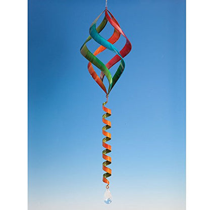 Bits and Pieces Enameled Rainbow Wind Spinner - Sun Catcher