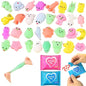 50-Pack Squishy Fidget Toys Blind Bags – Mini Mochi Squishies Mystery Toys for Kids, Party Favors, Classroom Prizes, Goodie Bag Stuffers, Sensory Stress Relief Squeeze Toy - color: Squishy