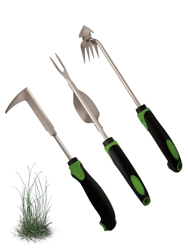 Gardening Tools,Weeding Tool,Garden Hand Tools,Weed Removal Tool,Crack Weeder Crevice for Garden/Patio/Crack/Potted Plant Weed Puller Tool(3pcs) - style: 3pcs