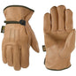 Wells Lamont Men's Slip-On HydraHyde Leather Work Gloves - color: Sunbaked, size: Large (Pack of 1), style: Ball & Taoe