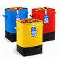 48 Gallon Reusable Yard Waste Bags,3 Pack Lawn and Leaf Bags,Garden Bags