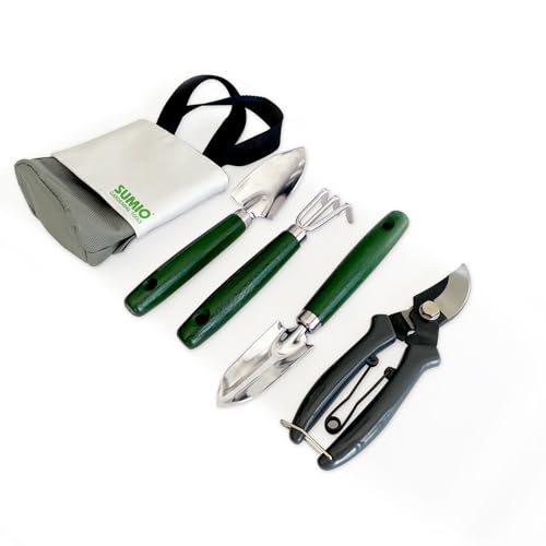 SUMIO Mini Garden Tool kit, Desk Indoor Plant Tool Set, Portable Garden Tool Set, Succulent Tools Kit, Office Planting
