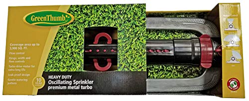 Green Thumb 4200MGT Green Thumb Heavy Duty Metal Oscillating Sprinkler