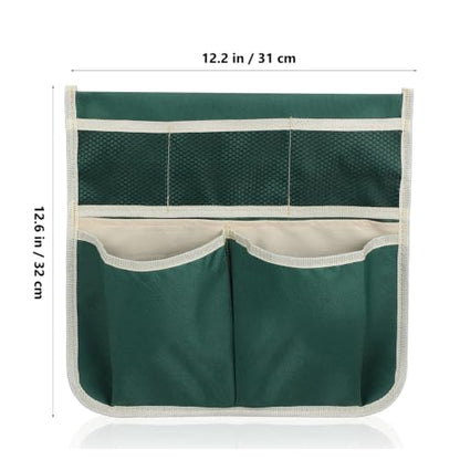 Sewroro Garden Kneeler Bag Large Multi-Purpose Oxford Cloth Tool Pouch for Storage and Carrying Gardening Tools with Ample Space