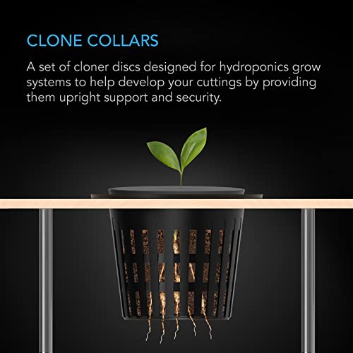 AC Infinity Clone Collars 3-Inch, Foam Cloner Inserts, 50-Pack - size: 3-Inch, 50-Pack