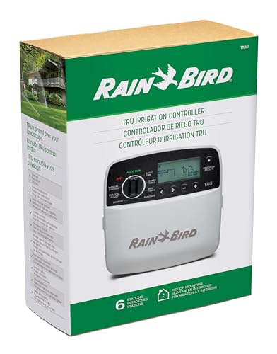 Rain Bird TRU6I Program-Based Indoor Irrigation Controller/Timer, WiFi Ready, 6-Zone/Station - style: Indoor