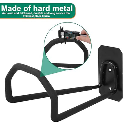 2pcs Heavy Duty Hose Hanger Wall Mount Water Hose Holders for Outside - color: 2pc Hose Holder 150ft