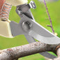 Premium Branch Pruning Shears, Stainless Steel Blade Drop Forged Body and Handle, Ultra Fine Polished Gardening Shears for Tree Trimming Shaping Deadheading