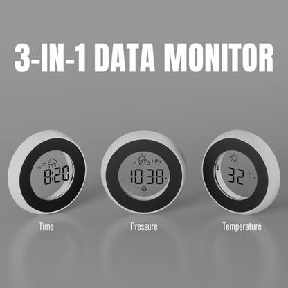 Raddy WT-2 Window Thermometer, Barometric Pressure & Forecast