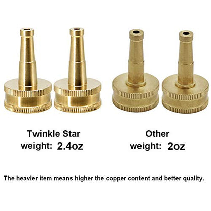 Twinkle Star Brass Jet Sweeper Jet Nozzle, 2 Pack - color: Nozzle Jet 2 Pack