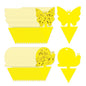 Gideal 36-Pack Dual-Sided Yellow Sticky Traps for Flying Plant Insect Fungus Gnats Flies Aphids Leafminers Thrips