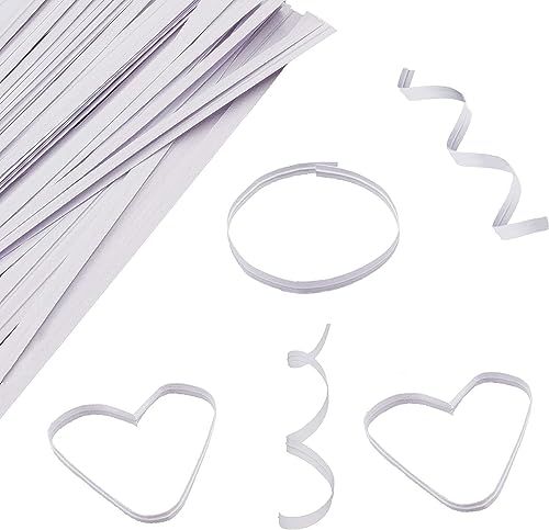 Easytle 1200 Pcs 5" White Paper Twist Ties Bread Ties White Twist Ties Twisty-Ties Bag Ties Twist Ties for Bags Bread Wire Ties Twist Tie for Party Cello Candy Bread Coffee Bags Cake Pops (Pack of 3) - size: 1200 Pcs (Pack of 3)
