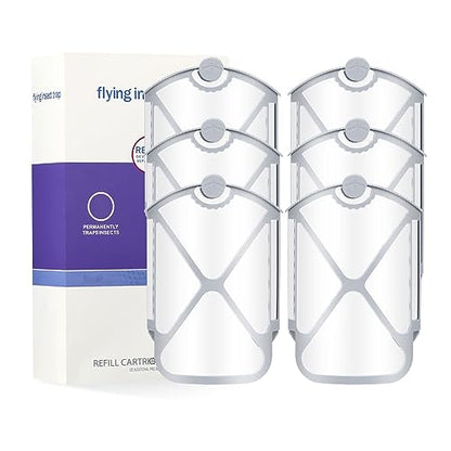 Husaco Flying Insect Trap Refills & 6 Cartridges