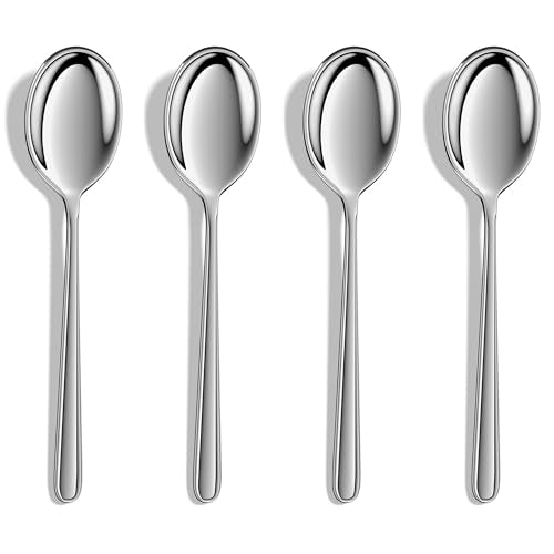 Serving Spoon Set,Forged 18/10 Stainless Steel,Set of 4 - style: Serving Spoons