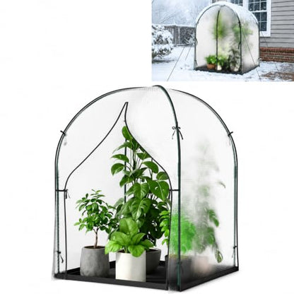 DoCred Greenhouse for Outdoors, 47x47x71 Inch Mini Greenhouses Tent - size: 47x47x71 Inch