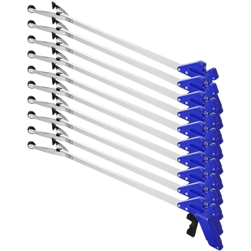 Sabary 10 Pack Suction Cup Trash Picker Grabber Tool,Blue,35 Inch - color: Blue, size: 35 Inch