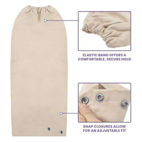 Zenport Nylon Fruit Picking Sleeves, 1-Pair White
