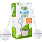 Plant Watering Globes 2 Pack – Self Watering Bulbs for Plants, 200ml Medium - color: 2pk 200ml Clear Rainbow