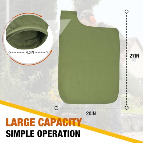Zipcase Leaf Blower Vacuum Zippered Bottom Dump Bag