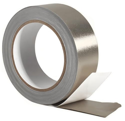 Double Conductive Tape 2inch x 50Feet Faraday Fabric High Temp Tape for Electrical Repair, RFI/EMI Shielding, Car Wire Harness, ESD Grounding, Seal Precision Components, Guitar Interference Blocking - size: 2 Inch x 50 Feet