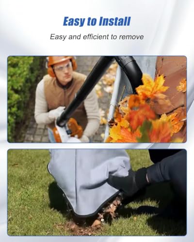 Blower Dust Bag Fit for STIHL BG72 BG75 SH55 SH85D, 1.5m Shoulder Strap